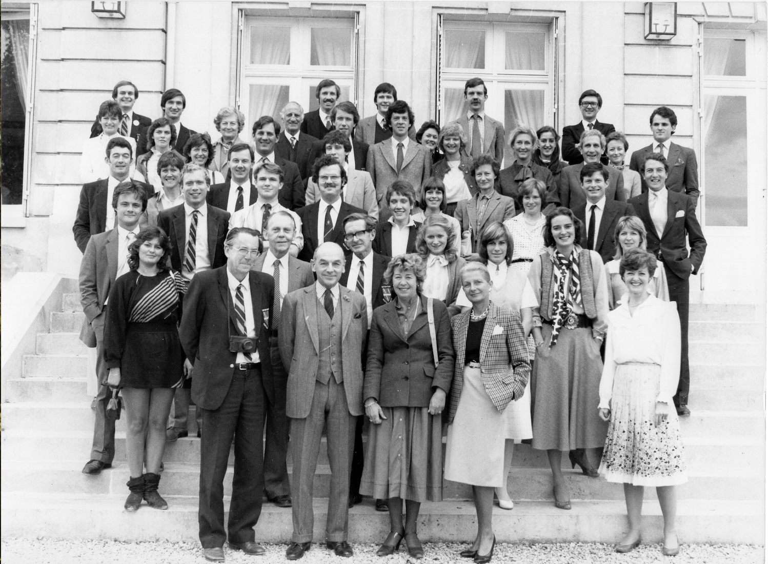 Repton Pilgrims in Epernay 1983